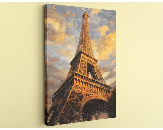 the Eiffel Tower, a famous landmark in Paris, France.