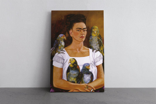 Frida Kahlo Canvas Print – Handcrafted Modern Wall Art | Museum Quality Prints