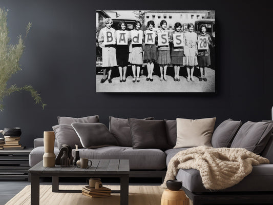 Photo Canvas Print - Baby Stars Artwork | Badass Women Modern Wall Decor