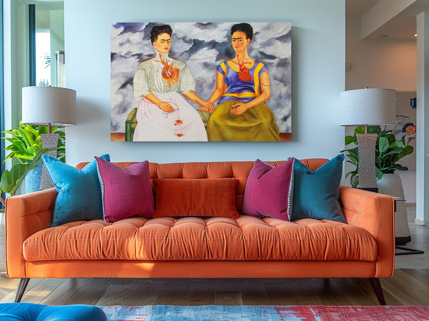 Frida Kahlo Canvas Print – Museum Quality Prints | Handcrafted Canvas Art