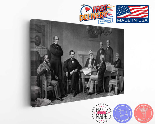 Emancipation Proclamation Print - Museum Quality Canvas Wall Art | USA Decor