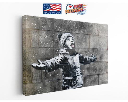 Graffiti Canvas Print – Urban Wall Art, Museum Quality Canvas Wall Decor