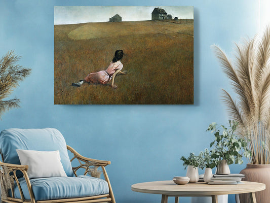 Christina's World Canvas Print - Andrew Wyeth Vintage Wall Art on Artist-Grade Canvas