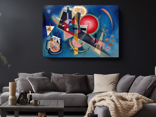 Abstract Geometric Canvas | Modern Colorful Wall Art - Ready to Hang Print