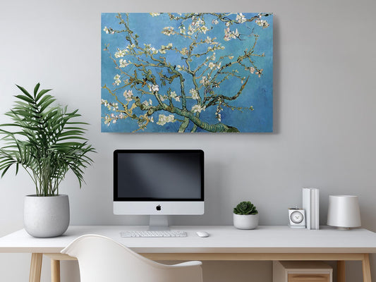 Van Gogh Canvas Print – Almond Blossoms Handcrafted Wall Art | Museum Quality Canvas
