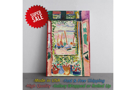 Matisse Canvas Print – Museum Quality Canvas Wall Art Ready to Hang