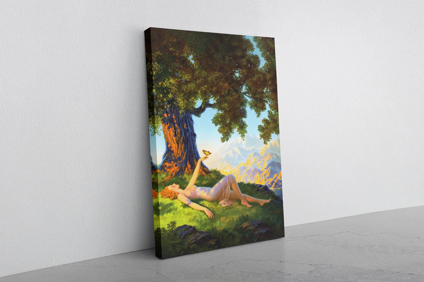 Vintage Canvas Print – Edward Mason Eggleston Classic Art Print on Artist Grade Canvas