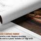 The image is a rolled canvas fabric, which is a type of canvas material used for painting or printing. It is described as a tube-delivered canvas fabric, which means it is delivered in a tube and requires stretching before use. It can be used as a poster with a 2.5&quot; edge area.