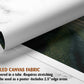 The image is a rolled canvas fabric, which is a type of canvas material used for painting or printing. It is described as a tube-delivered fabric, which means it is delivered in a tube and requires stretching before use. It can be used as a poster with a 2.5&quot; edge area.