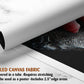 The image is a rolled canvas fabric, which is a type of canvas material used for creating posters or wall art. It is described as a tube-delivered fabric, which means it is delivered in a tube and requires stretching before use. It can be used as a poster with a 2.5&quot; edge area.