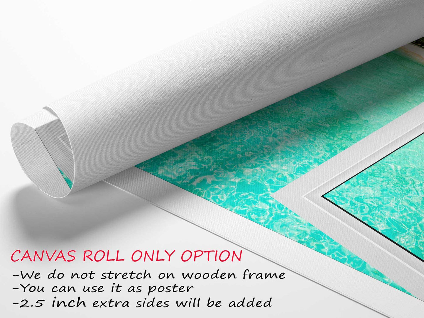 a roll of paper is laying on top of a picture