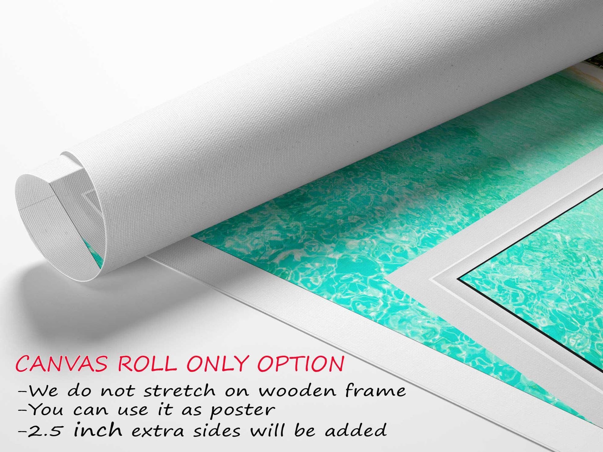 a roll of paper is laying on top of a picture