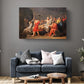 Death of Socrates Canvas | Museum-Quality Art Print by Jacques-Louis David - Ready to Hang