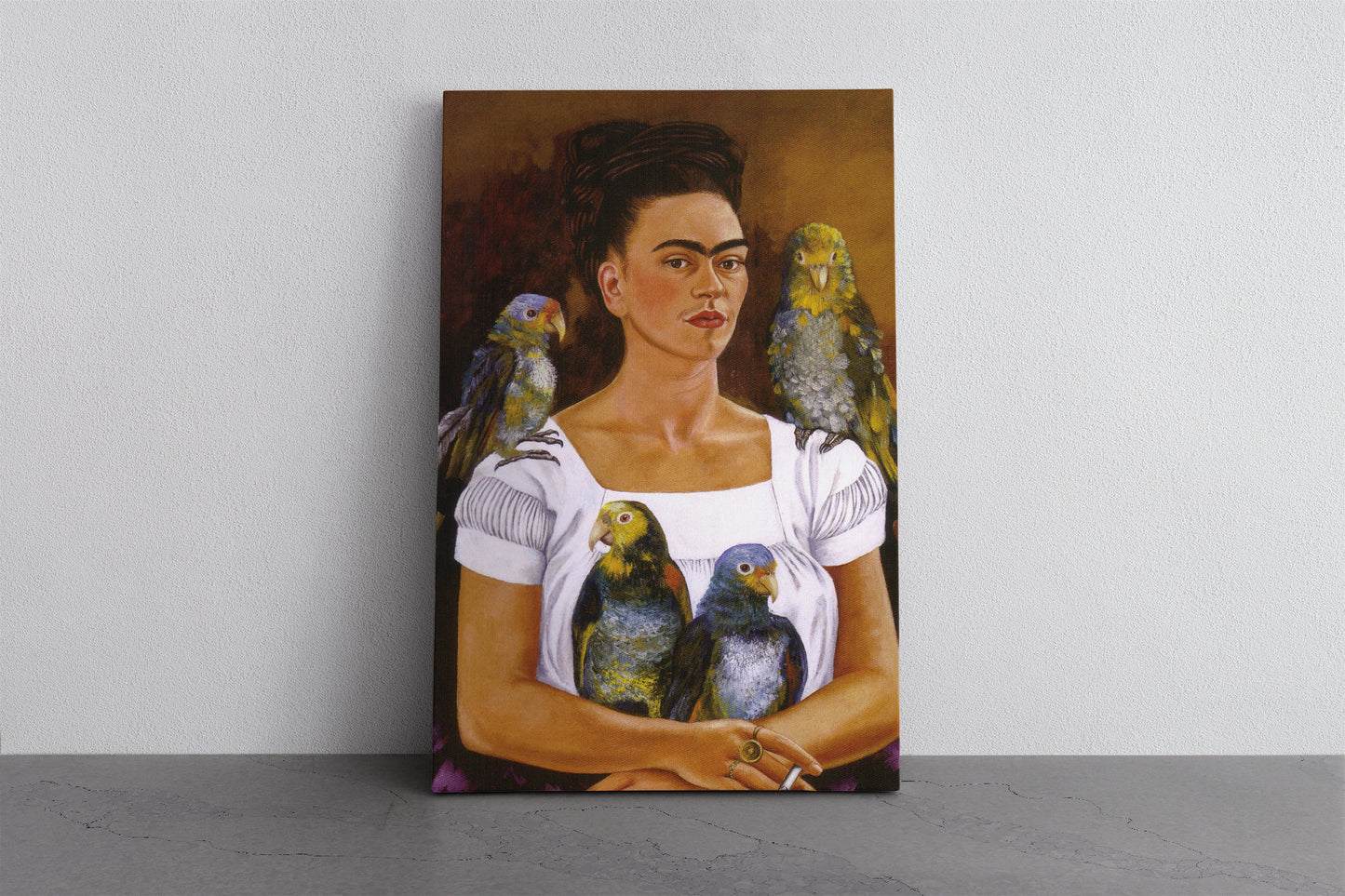 Frida Kahlo Canvas Print – Handcrafted Modern Wall Art | Museum Quality Prints