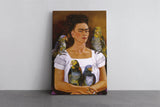 Frida Kahlo Canvas Print – Handcrafted Modern Wall Art | Museum Quality Prints