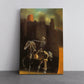 Salvador Dali Canvas Print – Horseman of Death Art | Surrealist Wall Decor