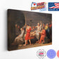 Death of Socrates Canvas | Museum-Quality Art Print by Jacques-Louis David - Ready to Hang
