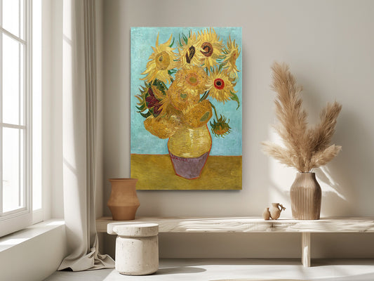 Van Gogh Sunflowers Print - Museum Quality Canvas Wall Art | Ready to Hang