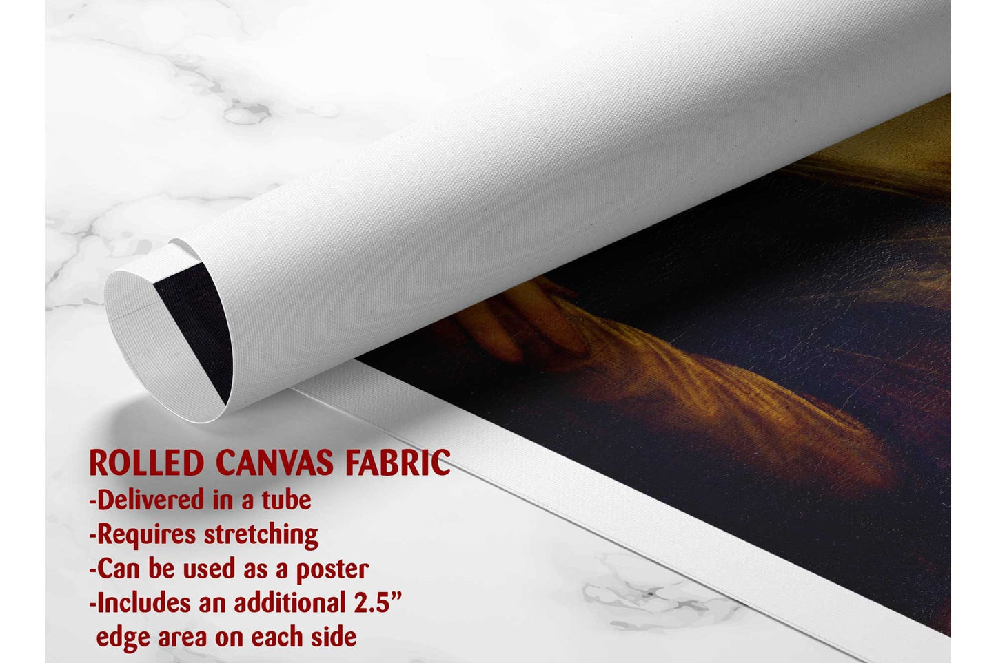 Mona Lisa Canvas Print – Renaissance Artwork Reproduction | Museum Quality Canvas