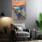 The Scream Canvas Print - Edvard Munch Art Reproduction | Museum-Quality Wall Decor
