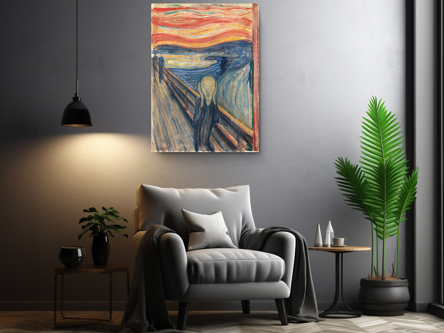The Scream Canvas Print - Edvard Munch Art Reproduction | Museum-Quality Wall Decor