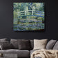 Monet Water Lily Canvas – Modern Impressionist Wall Art | Ready to Hang Print