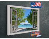 Ocean View Canvas Print – Coastal Canvas Wall Decor | Ready to Hang or Rolled