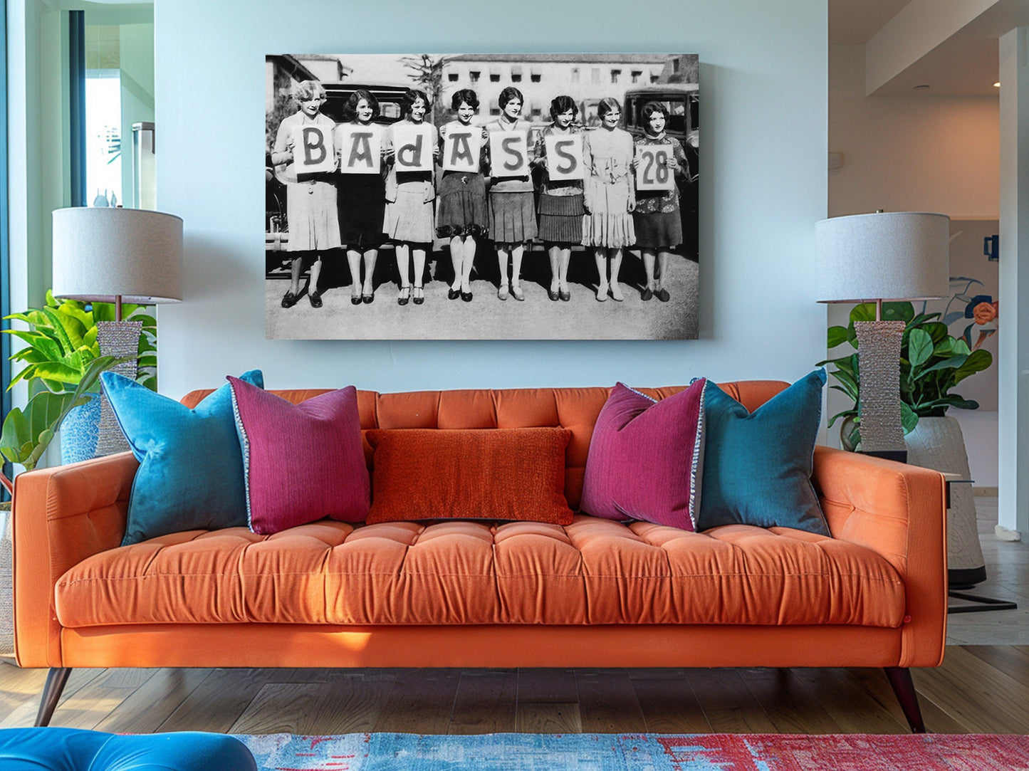 Photo Canvas Print - Baby Stars Artwork | Badass Women Modern Wall Decor