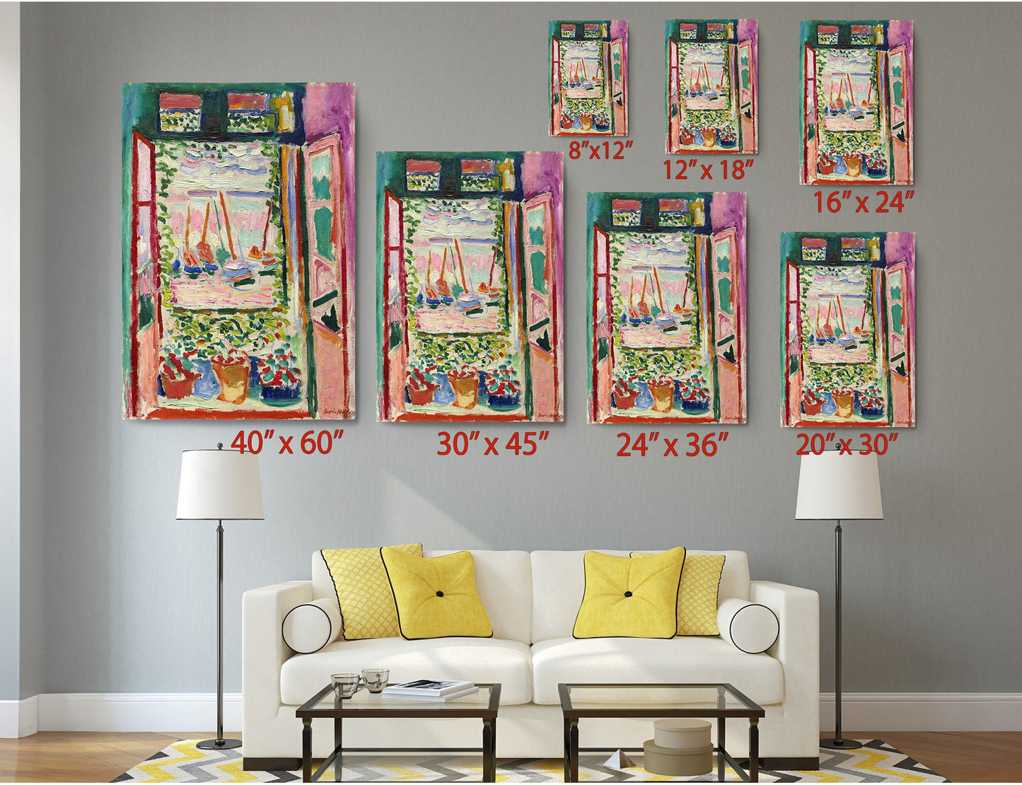 Matisse Canvas Print – Museum Quality Canvas Wall Art Ready to Hang