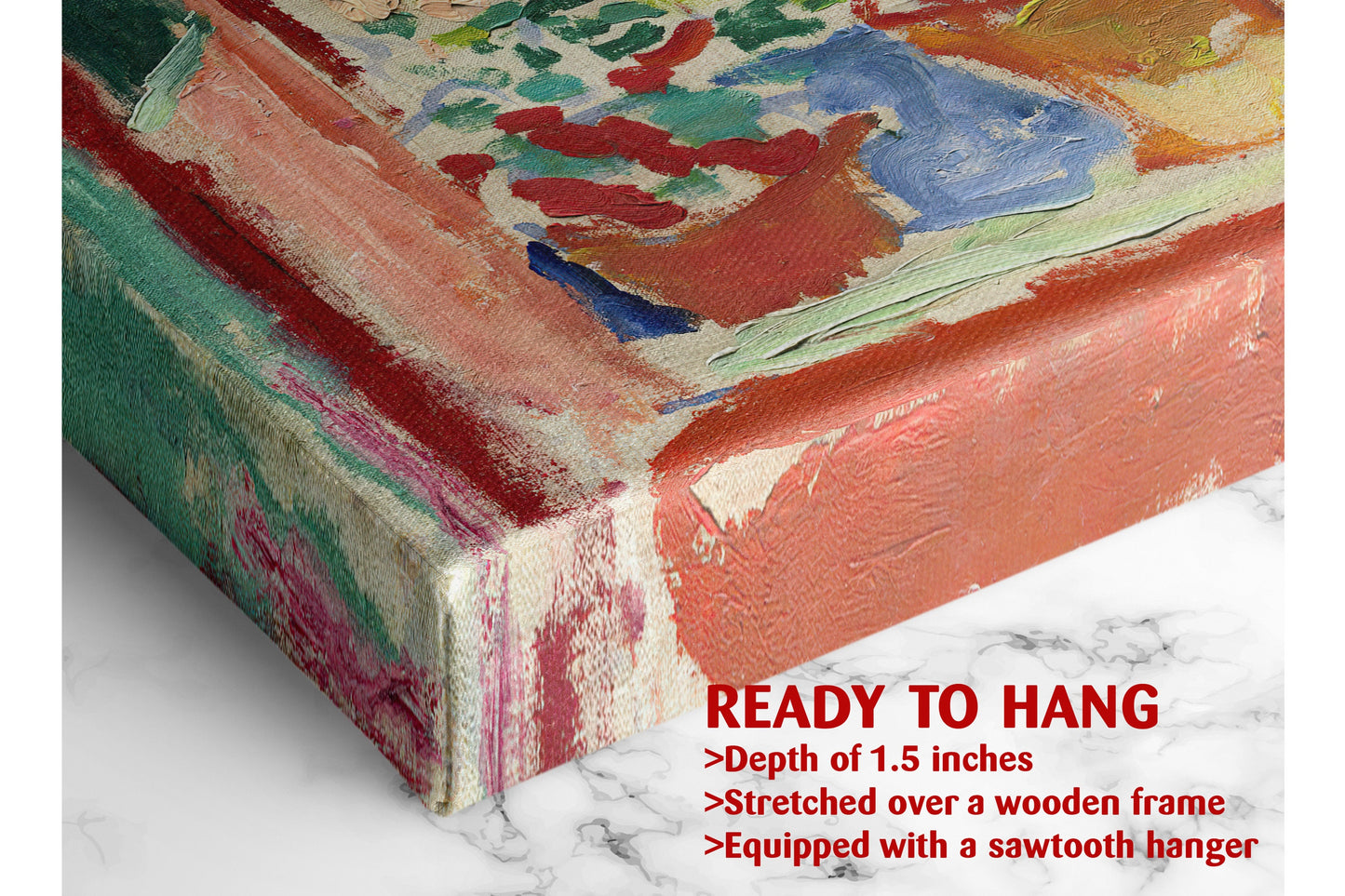 Matisse Canvas Print – Museum Quality Canvas Wall Art Ready to Hang