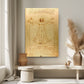 Vitruvian Man Canvas | Museum Quality Canvas Print - Leonardo da Vinci Wall Art