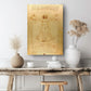 Vitruvian Man Canvas | Museum Quality Canvas Print - Leonardo da Vinci Wall Art