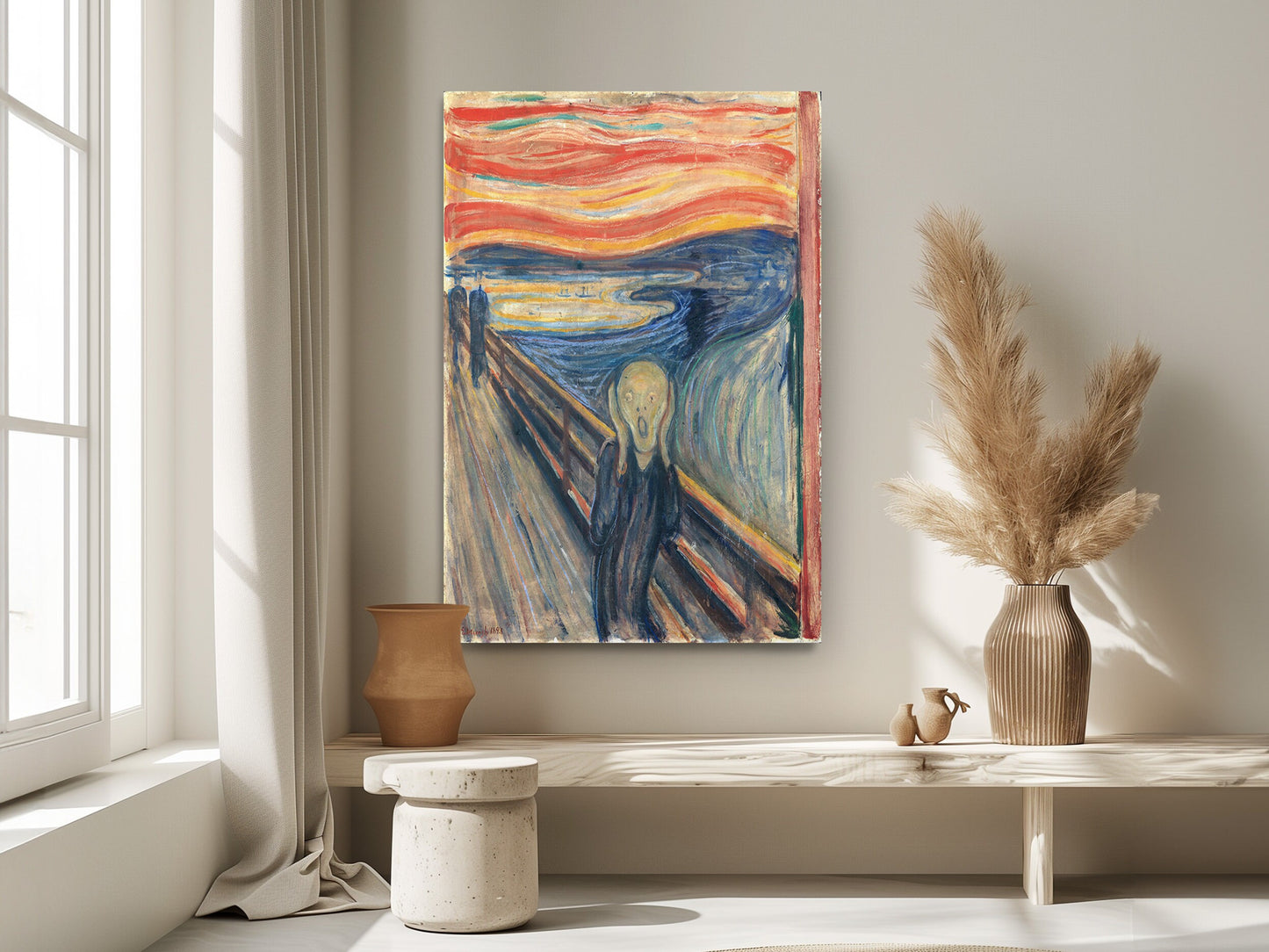 The Scream Canvas Print - Edvard Munch Art Reproduction | Museum-Quality Wall Decor