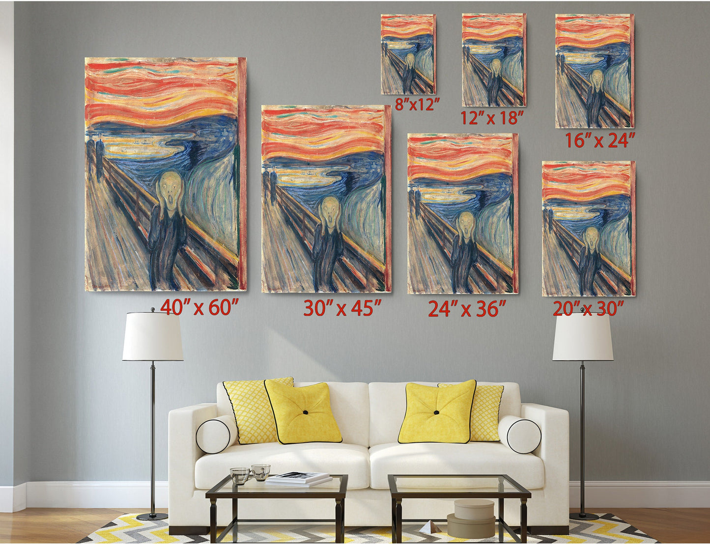 The Scream Canvas Print - Edvard Munch Art Reproduction | Museum-Quality Wall Decor