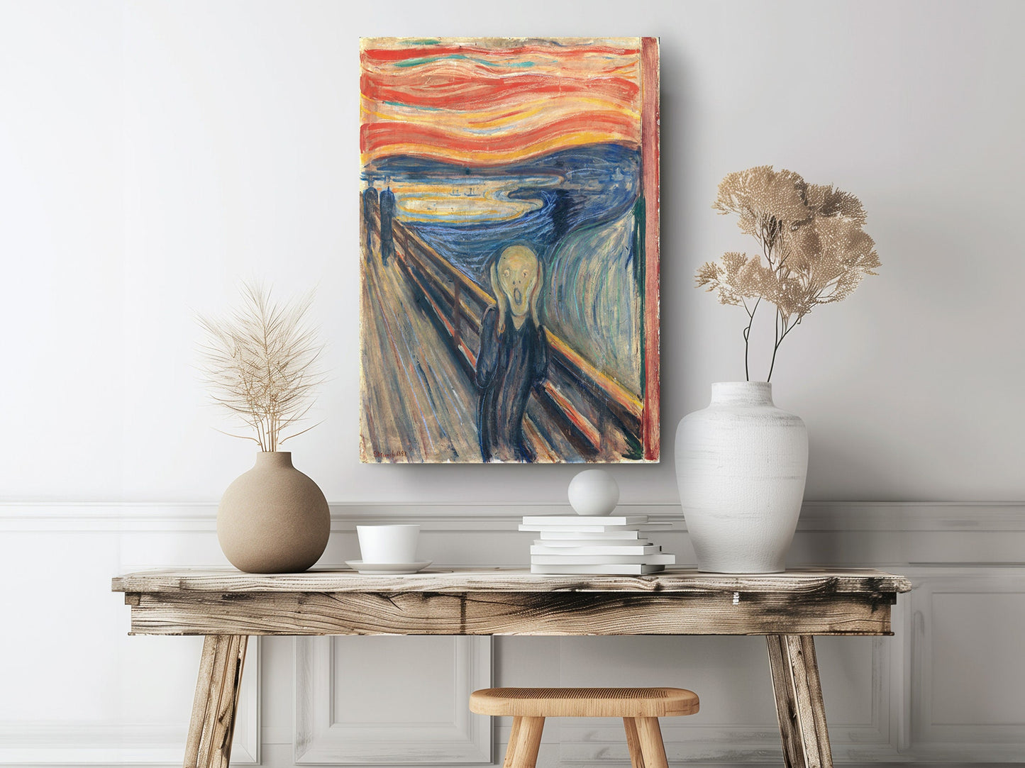 The Scream Canvas Print - Edvard Munch Art Reproduction | Museum-Quality Wall Decor