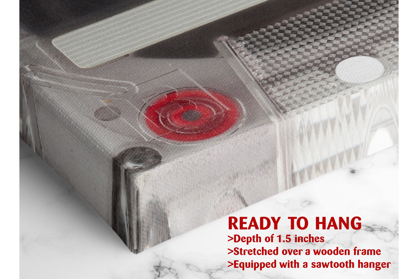 Motivational Canvas Print – Cassette Tape Decor | Inspirational Art Print Wall