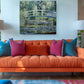 Monet Water Lily Canvas – Modern Impressionist Wall Art | Ready to Hang Print