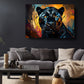 Black Panther Art Print - African Animal Print Canvas Wall Art | Museum Quality