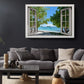 Ocean View Canvas Print – Coastal Canvas Wall Decor | Ready to Hang or Rolled