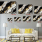 Black Gold Marble Canvas | Contemporary Wall Art - Ready to Hang or Rolled Print