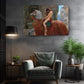 Lady Godiva Painting - John Collier Canvas Wall Art | Museum Quality Print
