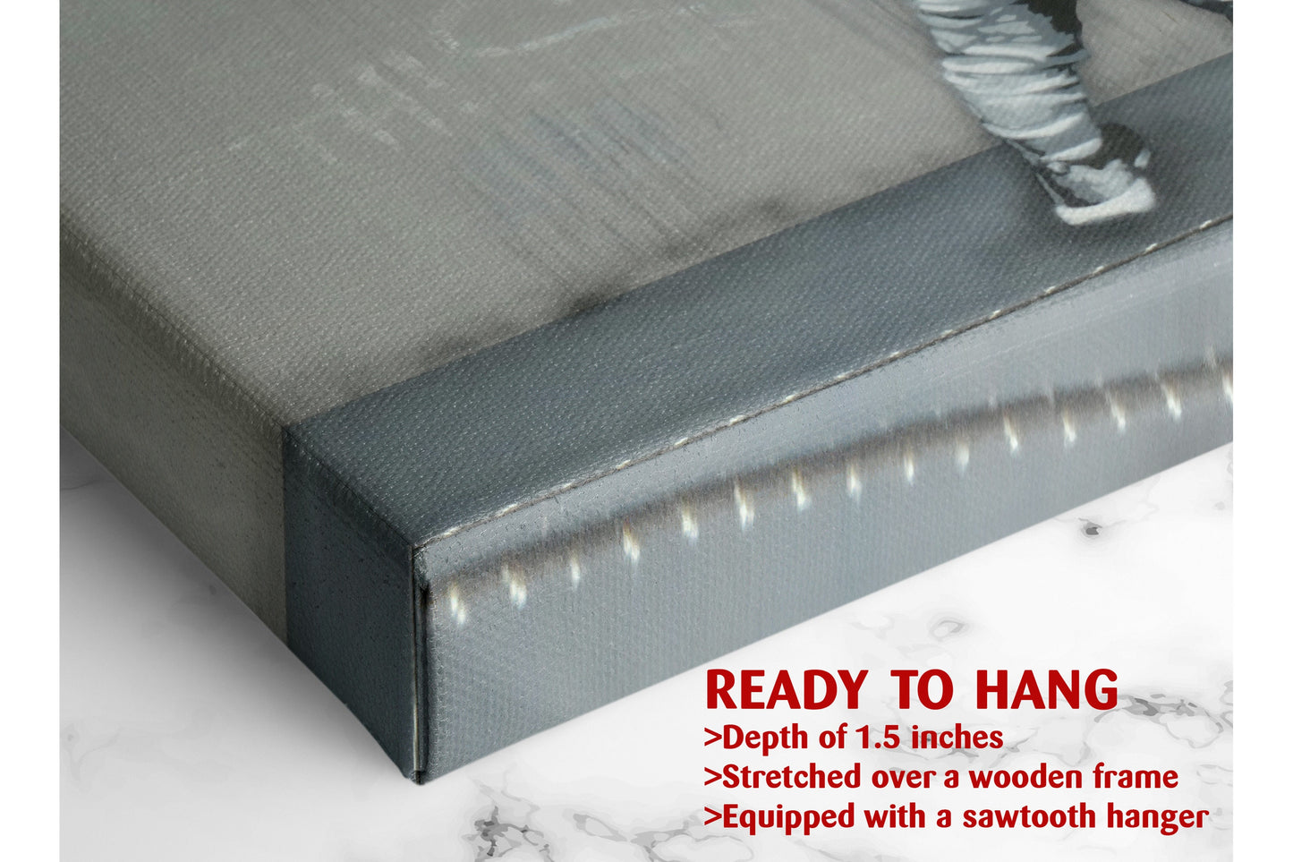 Banksy Canvas Print – Kid Peeking Graffiti Art on Museum Quality Canvas