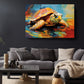 Fauvism Turtle Painting - Colorful Canvas Print | Museum Quality Wall Decor