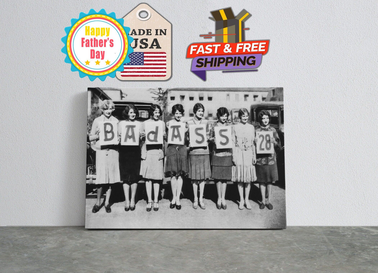 Photo Canvas Print - Baby Stars Artwork | Badass Women Modern Wall Decor