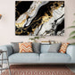 Black Gold Marble Canvas | Contemporary Wall Art - Ready to Hang or Rolled Print