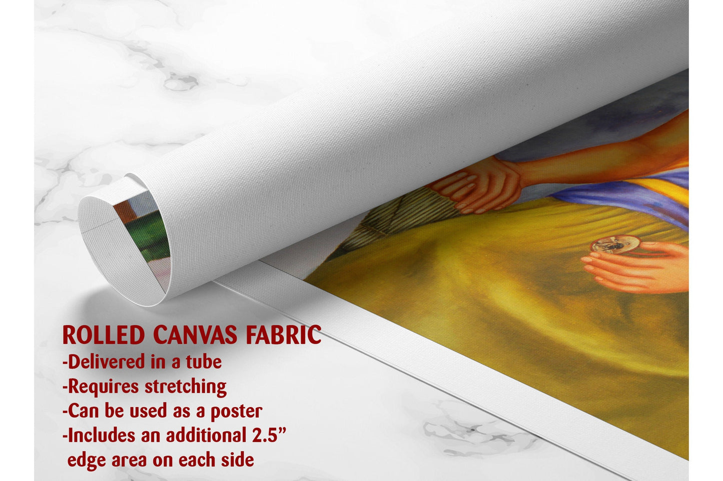 Frida Kahlo Canvas Print – Museum Quality Prints | Handcrafted Canvas Art