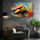 Fauvism Turtle Painting - Colorful Canvas Print | Museum Quality Wall Decor