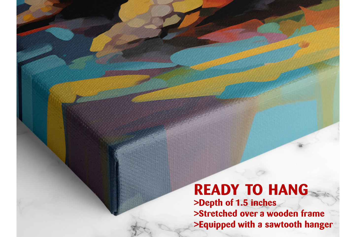 Fauvism Turtle Painting - Colorful Canvas Print | Museum Quality Wall Decor