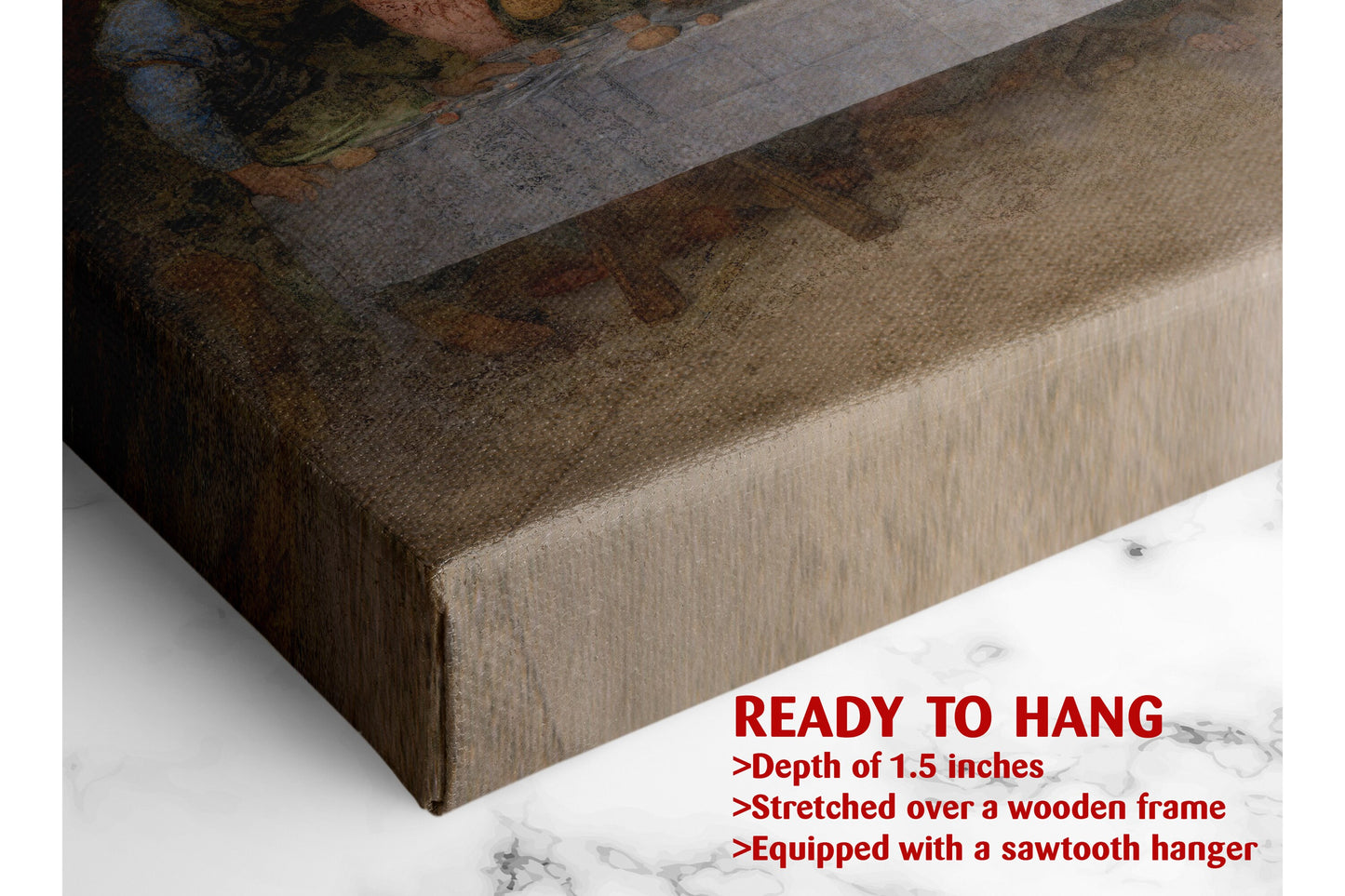 Last Supper Canvas Print – Leonardo Da Vinci Art Reproduction | Museum Quality Wall Decor