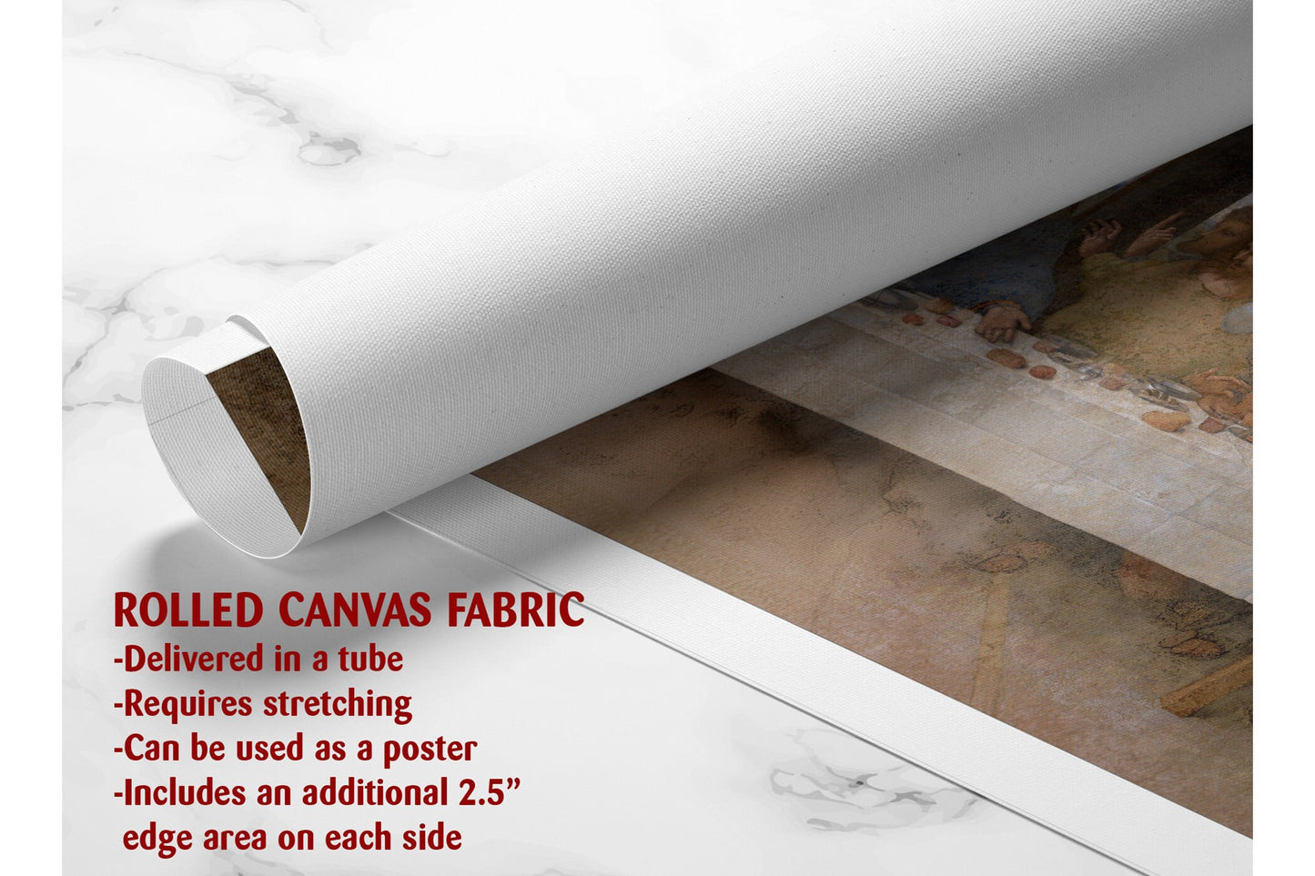 Last Supper Canvas Print – Leonardo Da Vinci Art Reproduction | Museum Quality Wall Decor